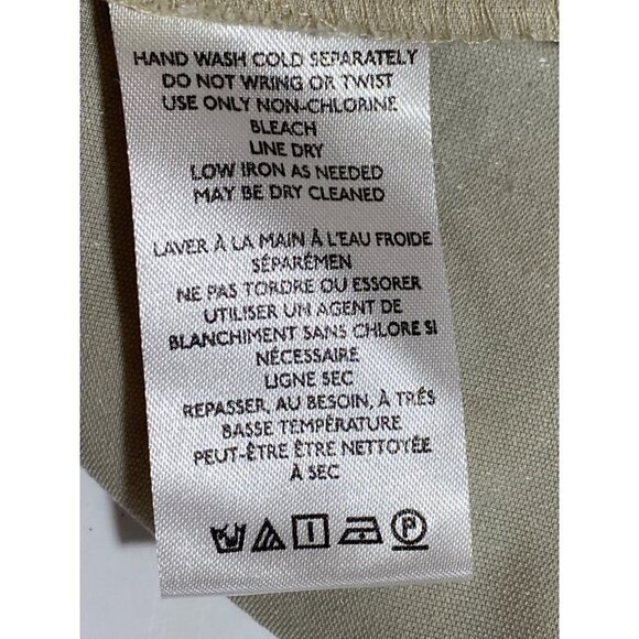 New Free People Beige Velvet Mini Skirt with Side Slant Slit Zip Up Women's 12 - Picture 7 of 8